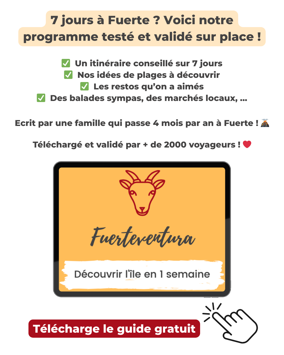 Le guide gratuit sur Fuerte !